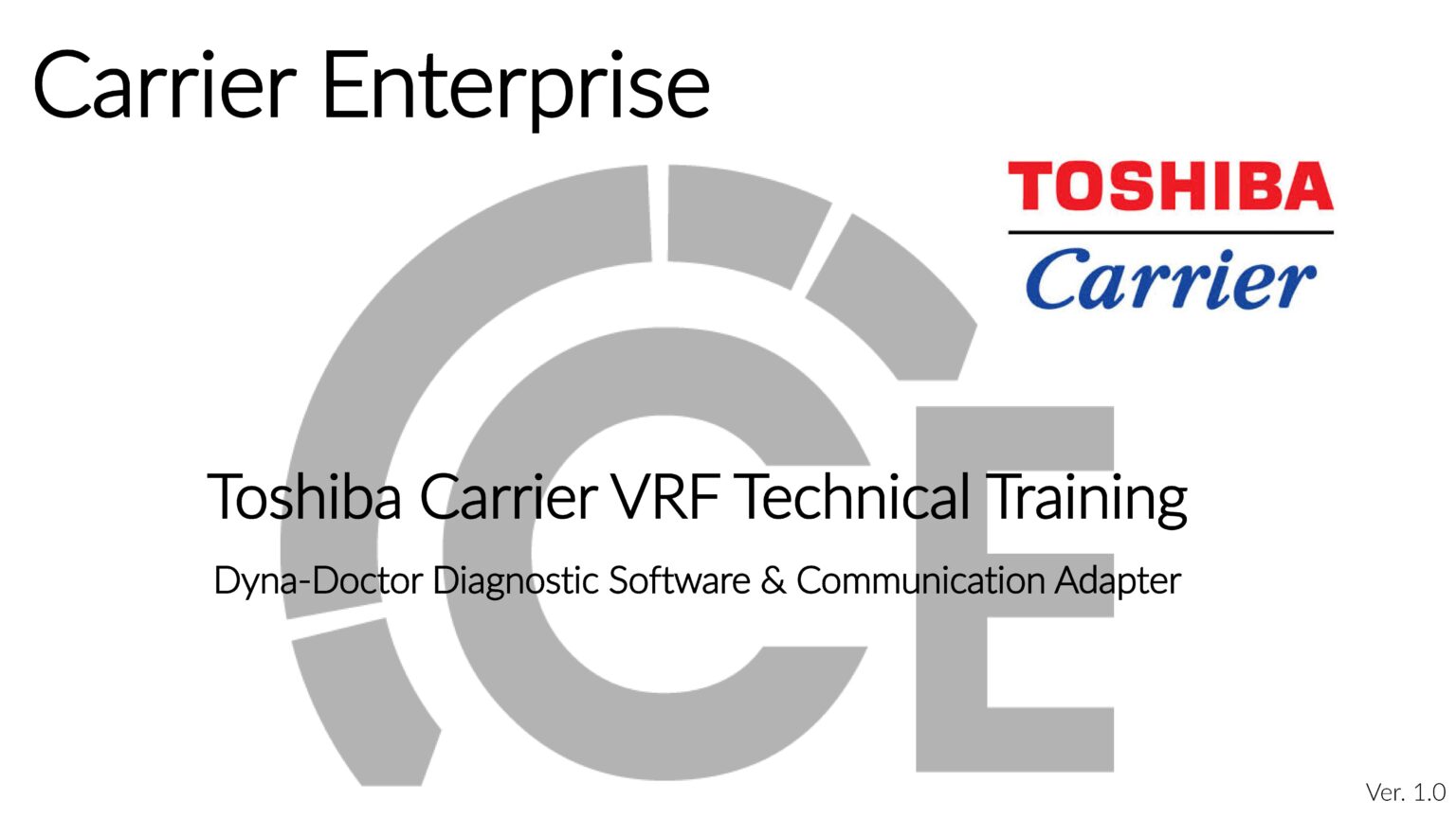 VRF Carrier Enterprise Northeast Technical Services
